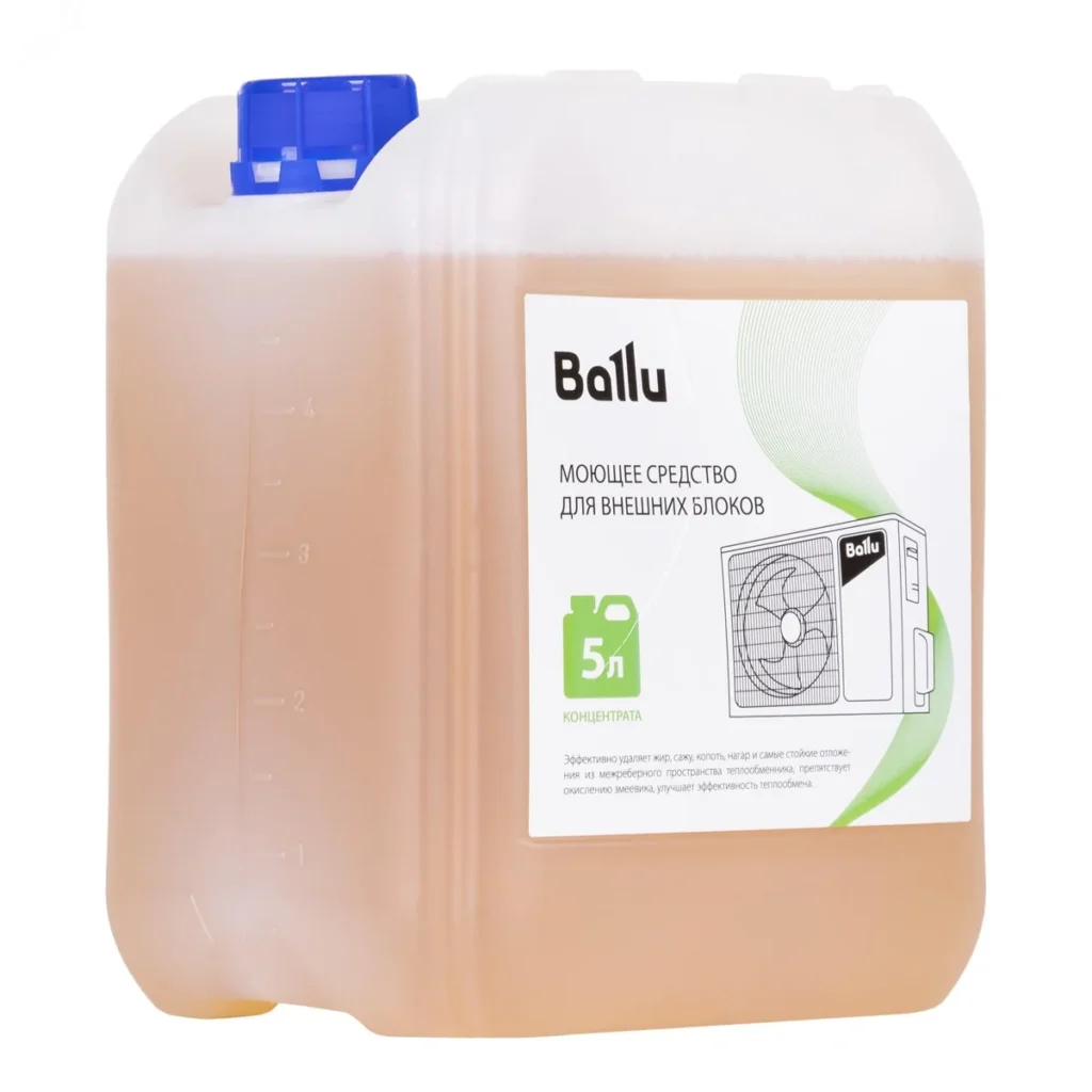 Ballu Средство моющее для внешних блоков, концентрат 5 л.
