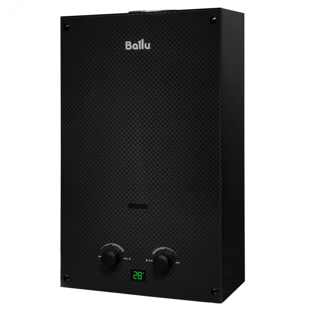 Ballu Водонагреватель газовый GWH 10 Fiery Glass Carbon