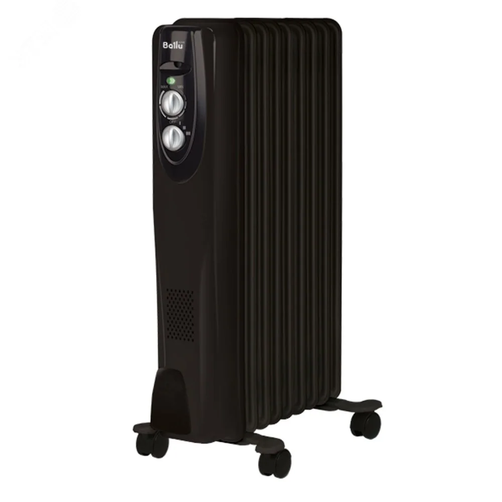 Ballu Радиатор масляный Classic black BOH/CL-09BRN 2000 9 секций